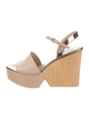 MaxMara Platform Wedge Sandals
